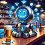 DALL·E 2023-12-24 10.02.42 - An anthropomorphic representation of the Internet enjoying a beer. The Internet is visualized as a friendly robot, sitting at a bar with a pint of bee.png